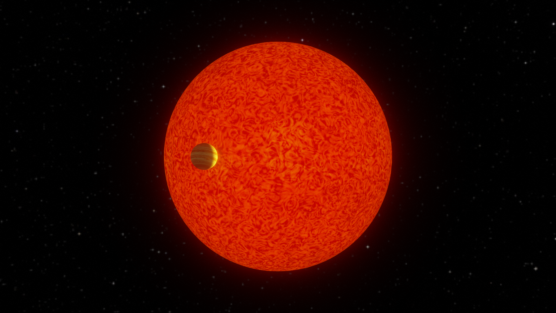 Rare Giant Exoplanets Discovered Around Giant Stars Outreach