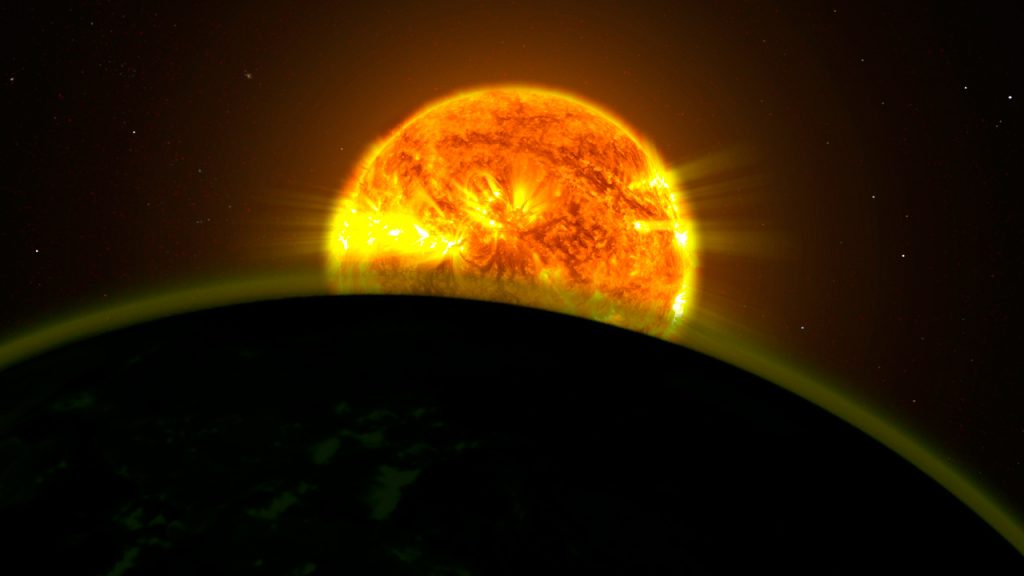 Exoplanet atmosphere