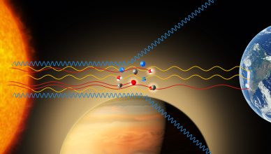 Primeira deteção de Óxido de Titânio na atmosfera de um exoplaneta