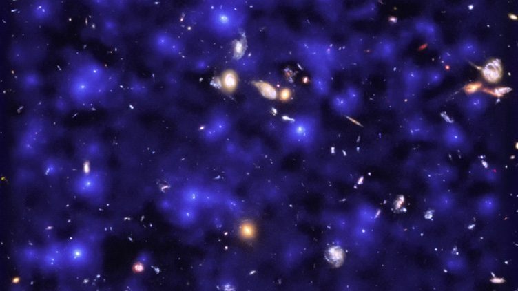 Galáxias no Campo Ultra profundo do Hubble (HUDF).