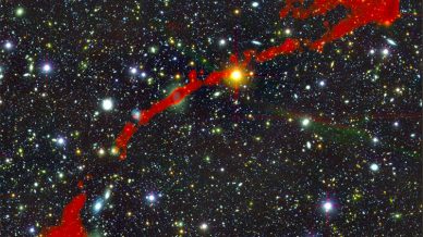 Gigantes cósmicos inauguram uma nova era na Astronomia no rádio