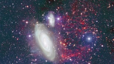As galáxias NGC 4569 e IC-3583