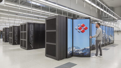 O supercomputador Piz Daint, em Lugano, Suíça