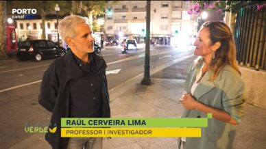 Raúl Lima, no Episódio 4 - Poluição Luminosa de Planeta Verde, programa do Porto Canal.