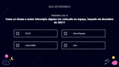 Quiz astronómico 2021