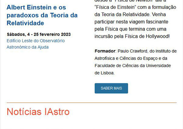 Newsletter IAstro dezembro 2022