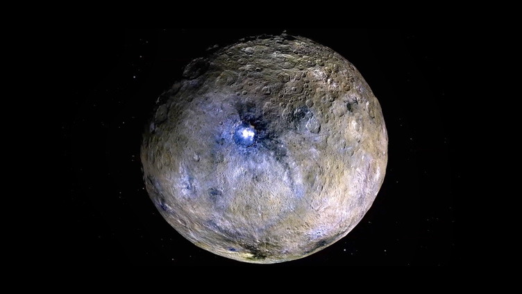 Ceres, tal como Plutão, é um planeta-anão