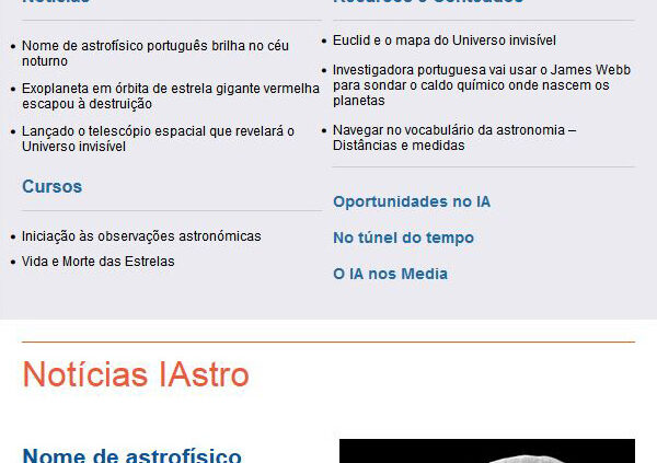 Newsletter IAstro julho 2023