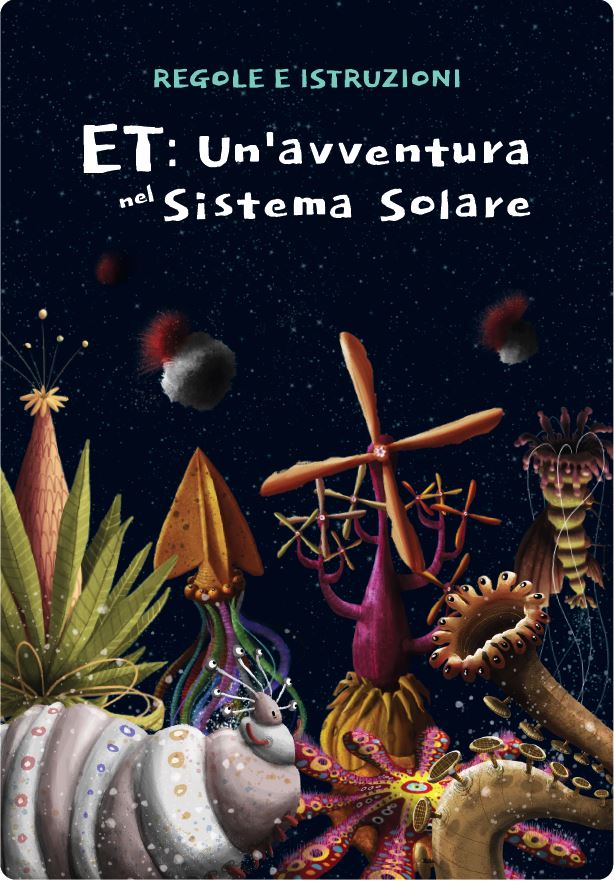 Jogo de tabuleiro “ET – Uma Aventura no Sistema Solar” – Divulgação