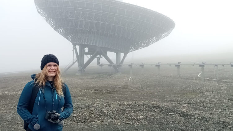 Filipa Barros em Svalbard, Noruega