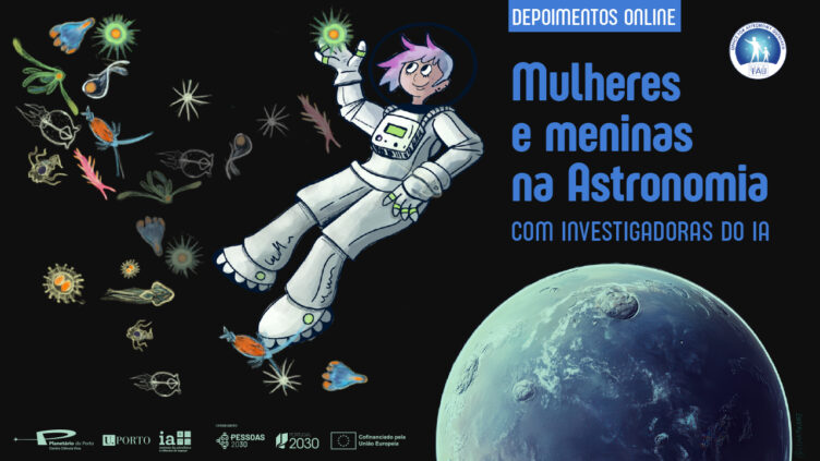 Imagem do dia das mulheres e raparigas na astronomia