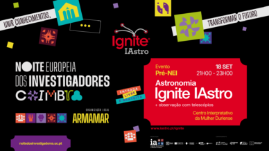 Cartaz do evento Ignite Iastro em Armamar 2026